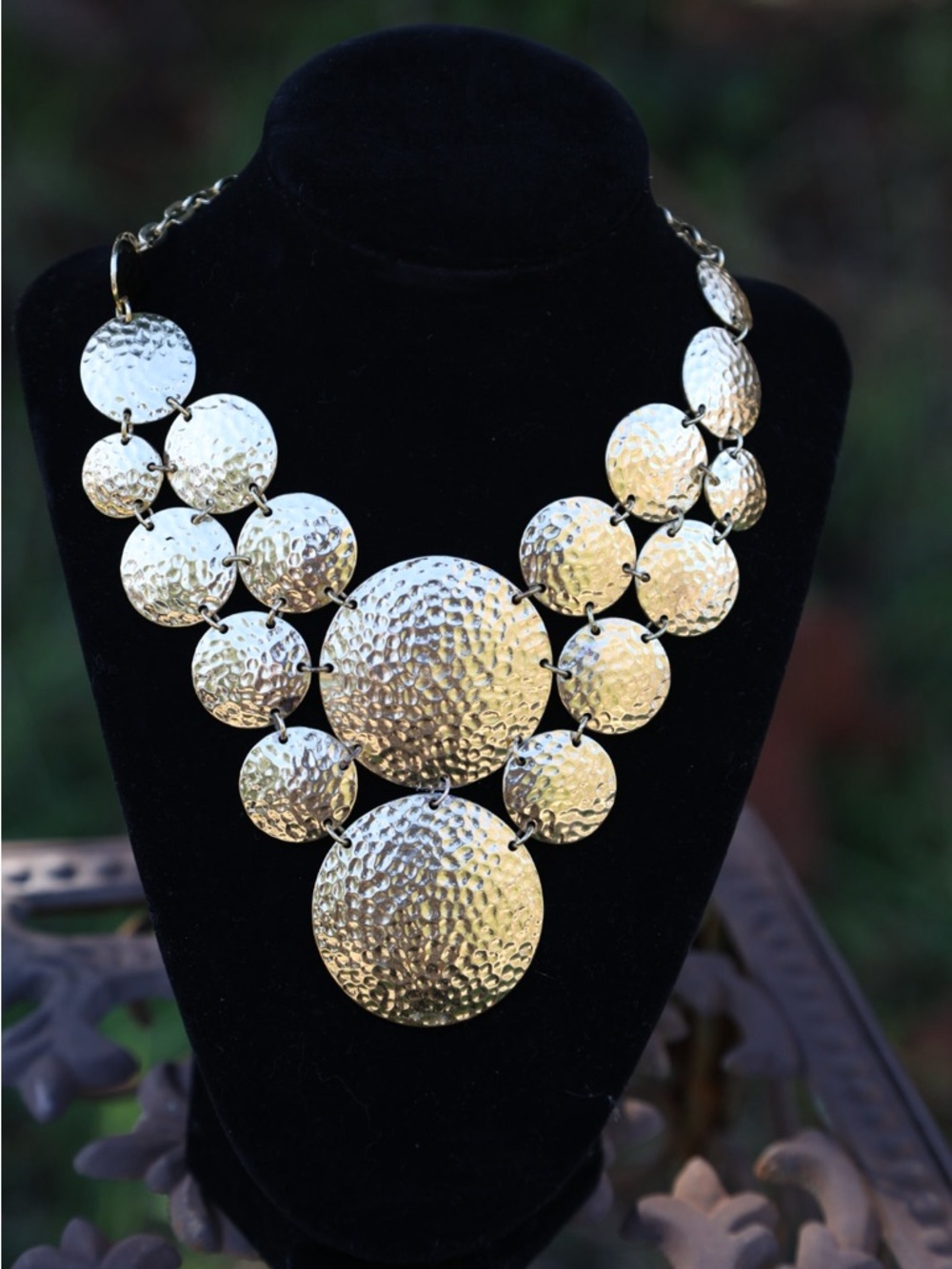 RJ Graziano Disc Gold Necklace - Women Jewelry